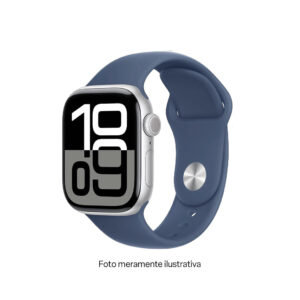 Apple Watch Series 10 Prata 46mm