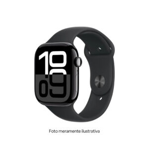 Apple Watch Series 10 46mm Preto brilhante