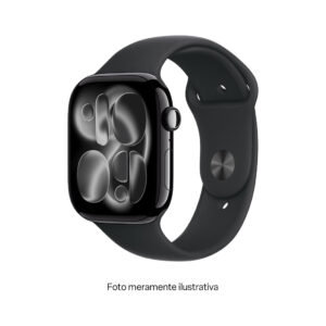 Apple Watch Series 11 46mm Preto brilhante (Lacrado)