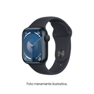 Apple Watch Series 9 GPS 45mm Meia-noite