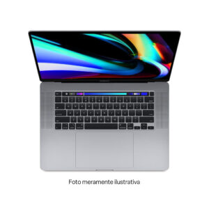 MacBook Pro 16" 2019 Cinza-espacial i7 16GB RAM 512GB SSD
